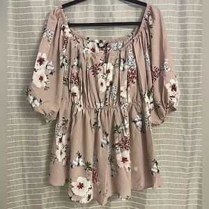 NWT Floral Blouse